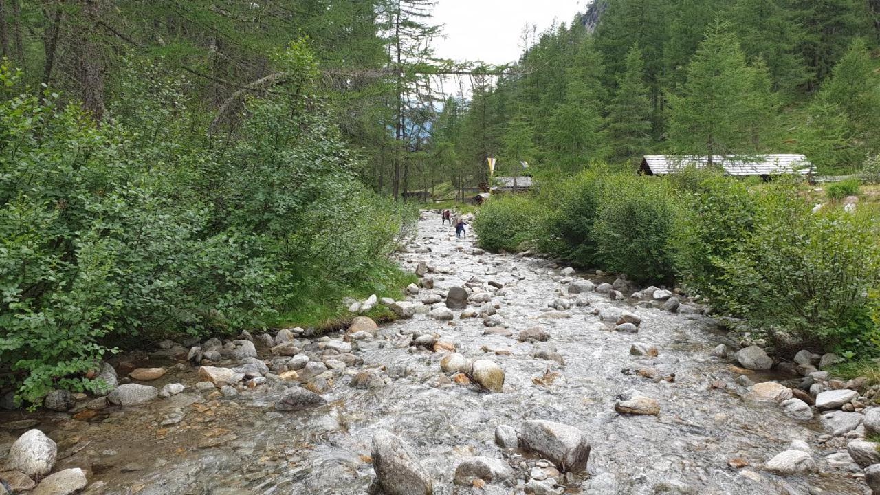 ホテル Haus Alpenblick Moelltal フラタッハ エクステリア 写真