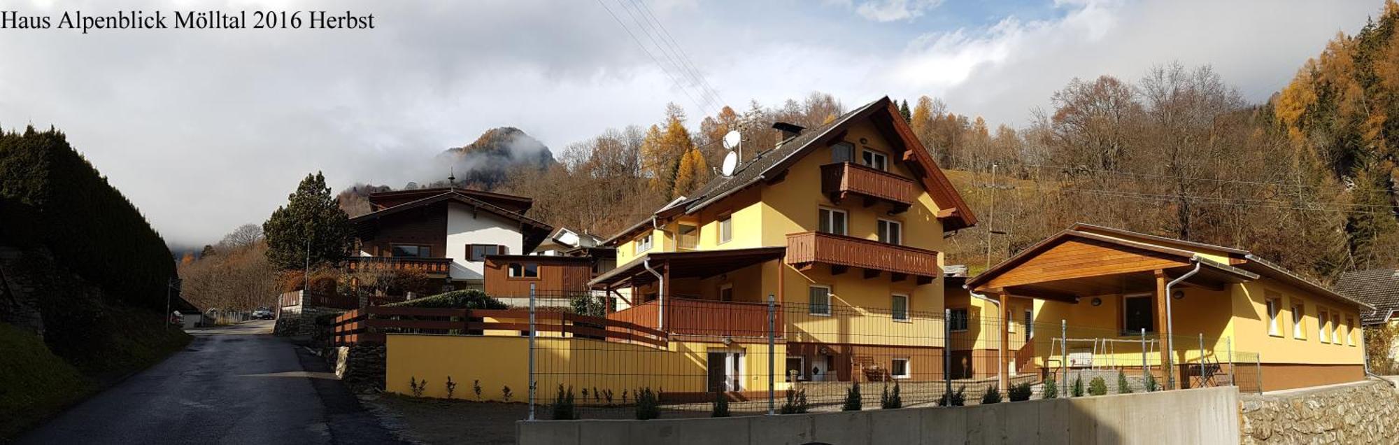 ホテル Haus Alpenblick Moelltal フラタッハ エクステリア 写真